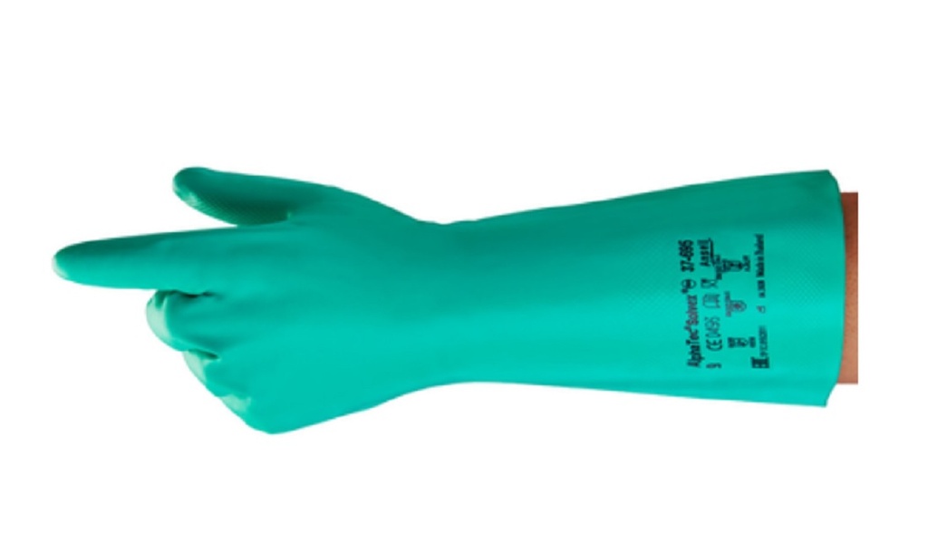 GUANTES. SOLVEX NITRILO 38 CM