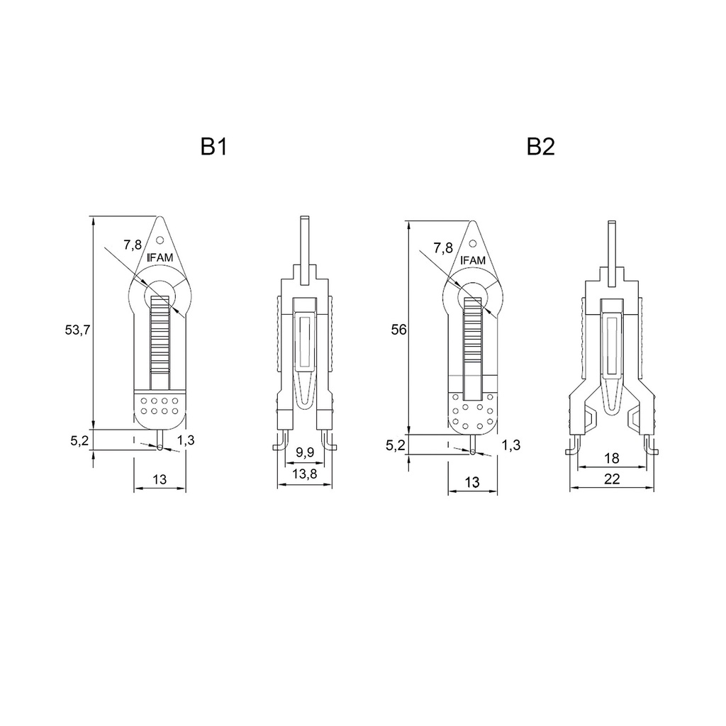  BLOQUEO B INTERRUPTOR MAGNETOTERMICO IFAM LOTO  