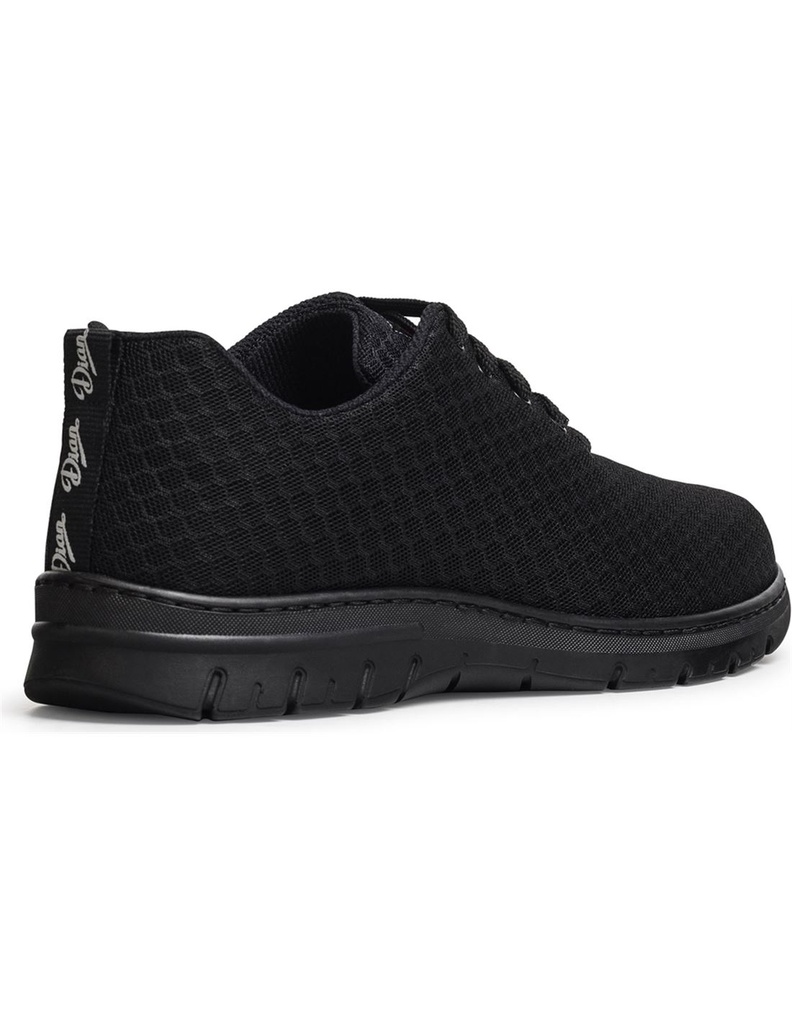 ZAPATO DIAN NEGRO S/PROT.CORDONES