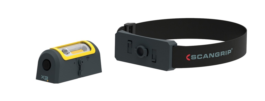 LINTERNA FRONTAL ATEX LED COB RECARGABLE EX-VIEW SCANGRIP