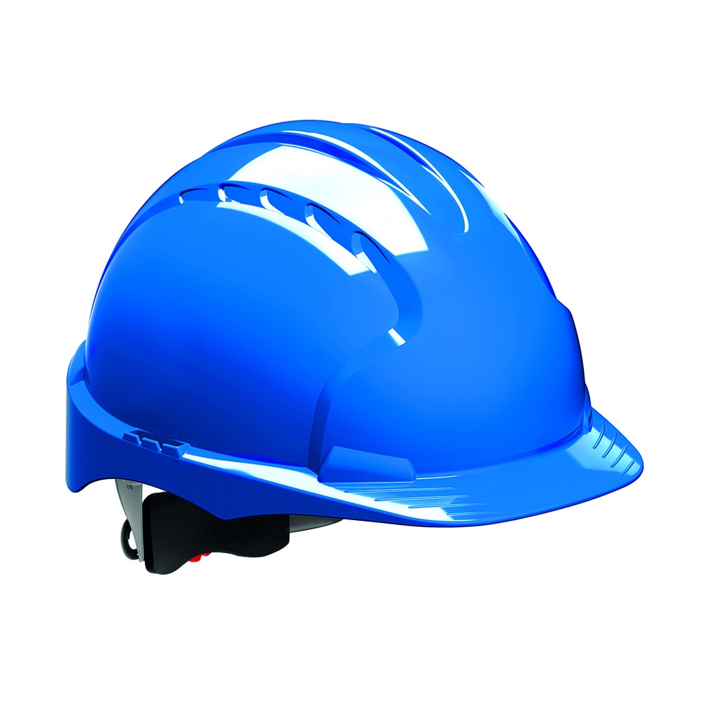 CASCO JSP EVO3 VENTILADO+RUL, AZUL