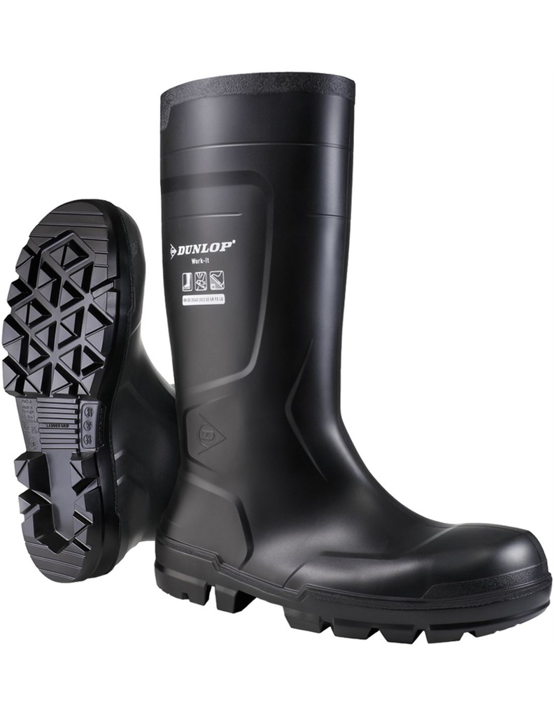 BOTA PVC NEGRA  S5 PUNT+PLLA                      