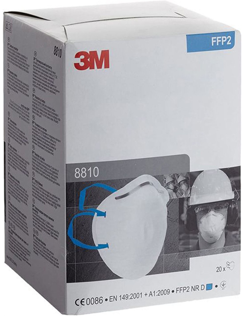 MASCARILLA 3M AUTOFILTRANTE P2S