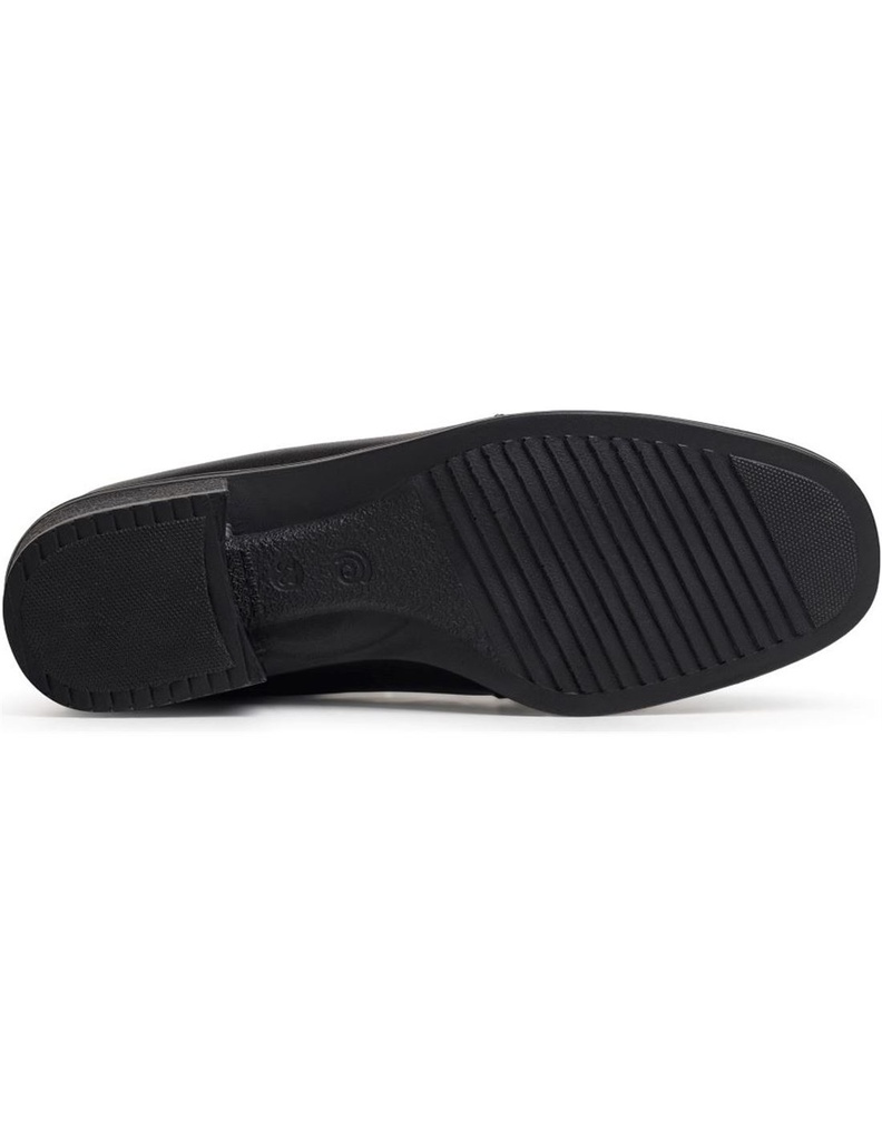 MOCASIN  DIAN MUJER NEGRO S/PUNT