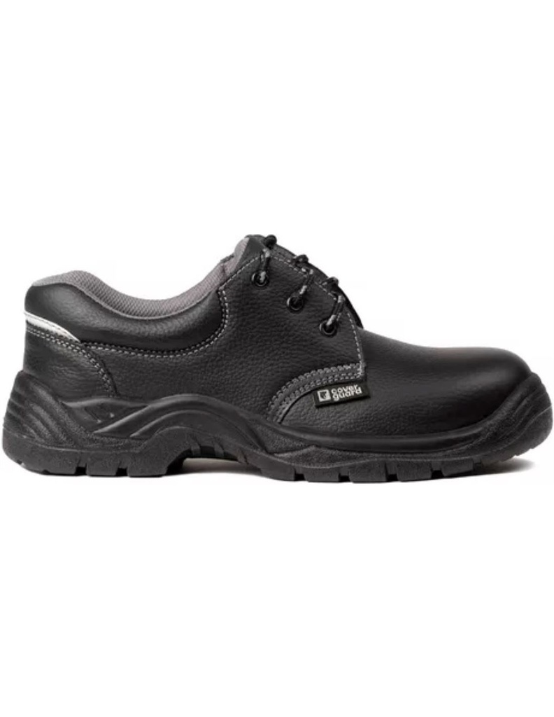 ZAPATO ECONOMICO PIEL NEGRA, CORD.S1P