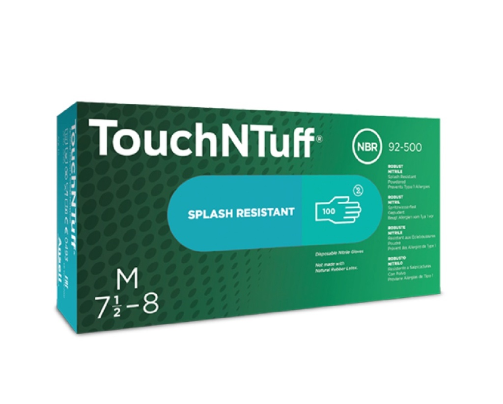 TOUCH & TUFF NITRILO VERDE (C-100)