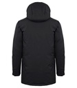 PARKA NEGRA UNISEX CON RELLENO GRUESO CLIQUE