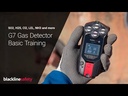 DETECTOR GASES BLACK LINE 4 GASES CO H2S LEL O2 
