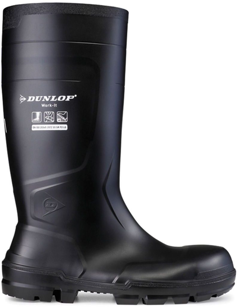 BOTA AGUA PVC ALTA NEGRA S5                    
