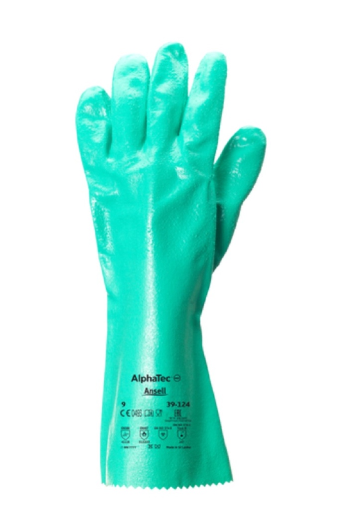GUANTES. SOL-KNIT NITRILO FORR. 35CM