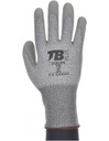 GUANTES HPPE CON PALMA PU GRIS (CORTE 5)