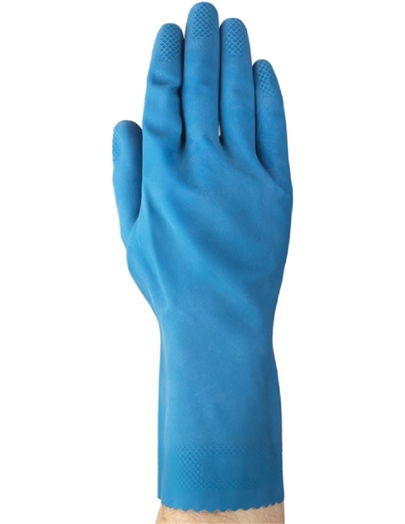 GUANTES. LATEX AZUL ESP. ALIMENTACIÓN