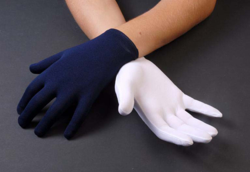 GUANTES. ESPUMA AZUL