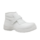 BOTA PANTER VELCRO PISO PU, BLANCA