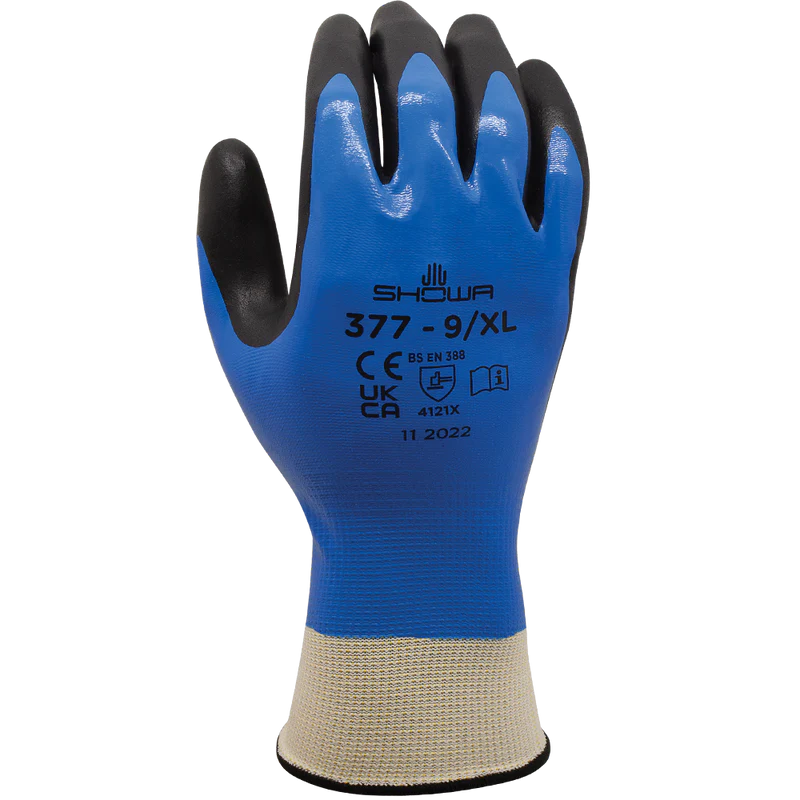 GUANTES SHOWA NITRILO TODO CUB. 27 CM