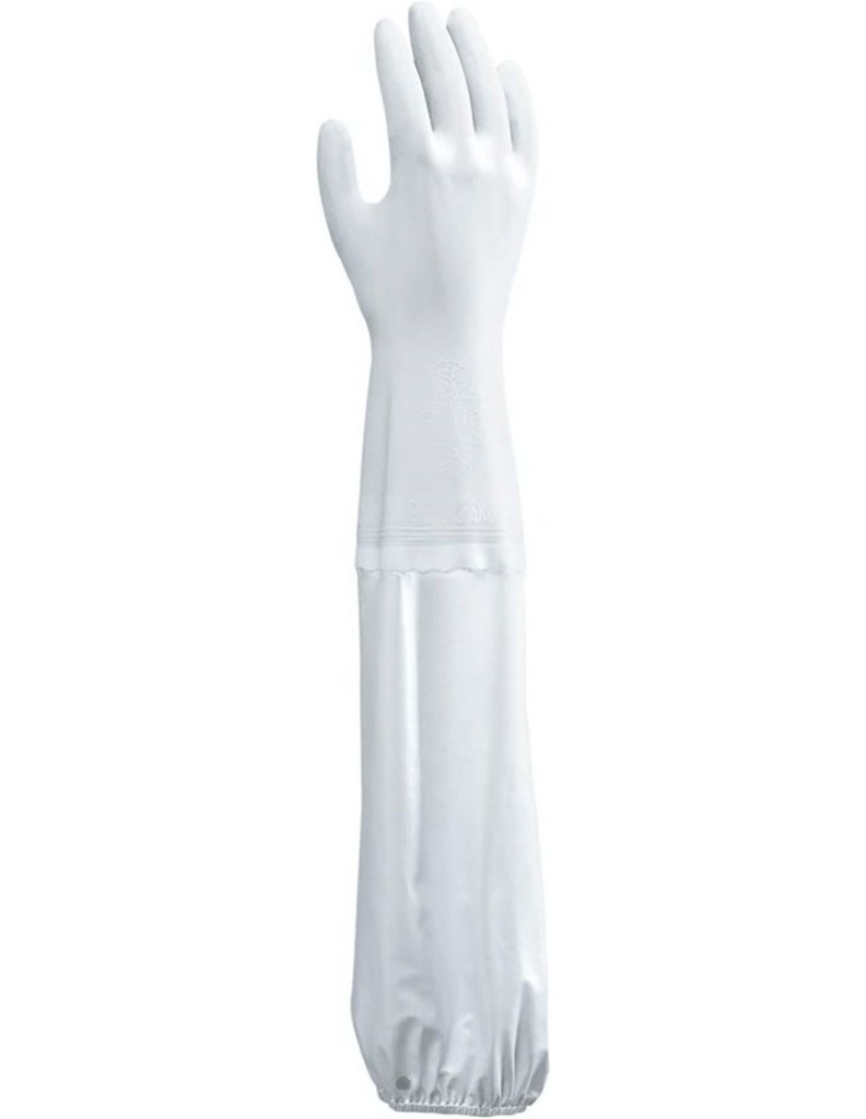 GUANTES SHOWA PVC BLANCO 60 CM