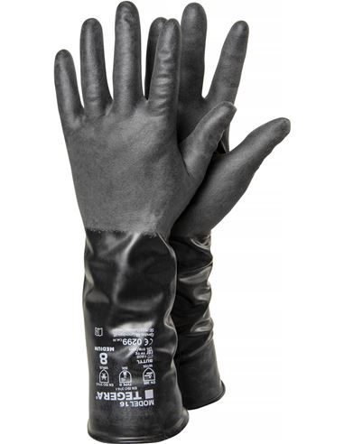 GUANTES. TEGERA BUTILO PROT. QUIMICA