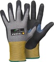GUANTES. TEGERA NITRILO+PU CUB. CORTE F