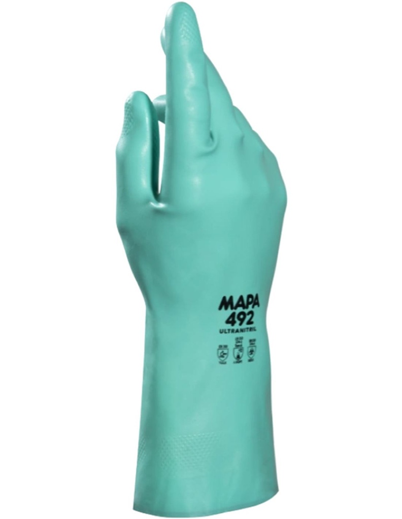 GUANTES. MAPA 492 NITRILO 33 CM