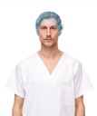 CUBRE-CABELLO AZUL POLIPROP. (P/100)