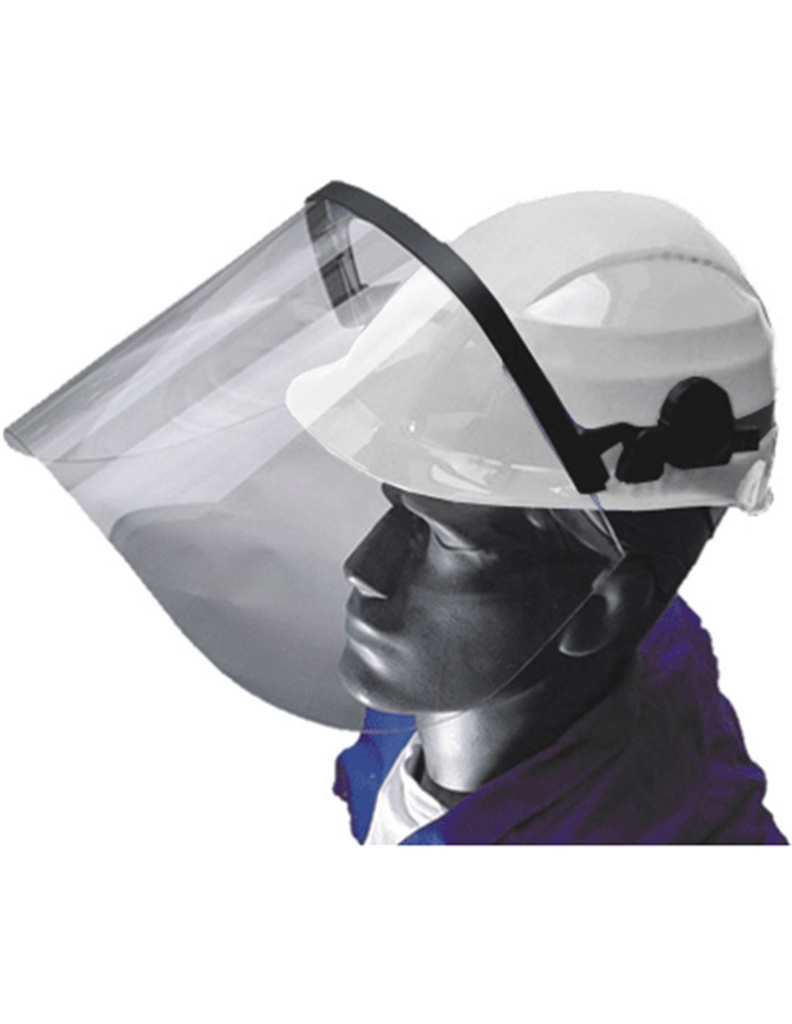KIT CASCO+VISOR ELECTRICO+ADAPTADOR