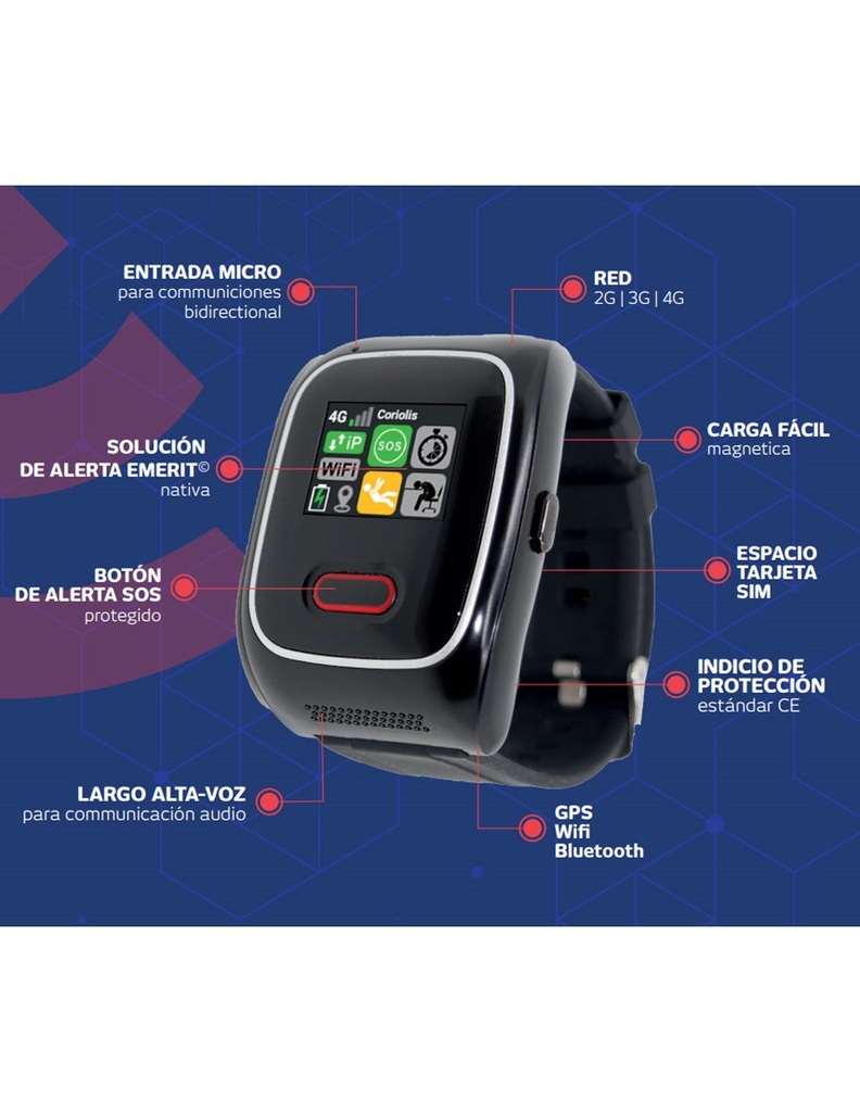 RELOJ 4G FUNCION HOMBRE MUERTO