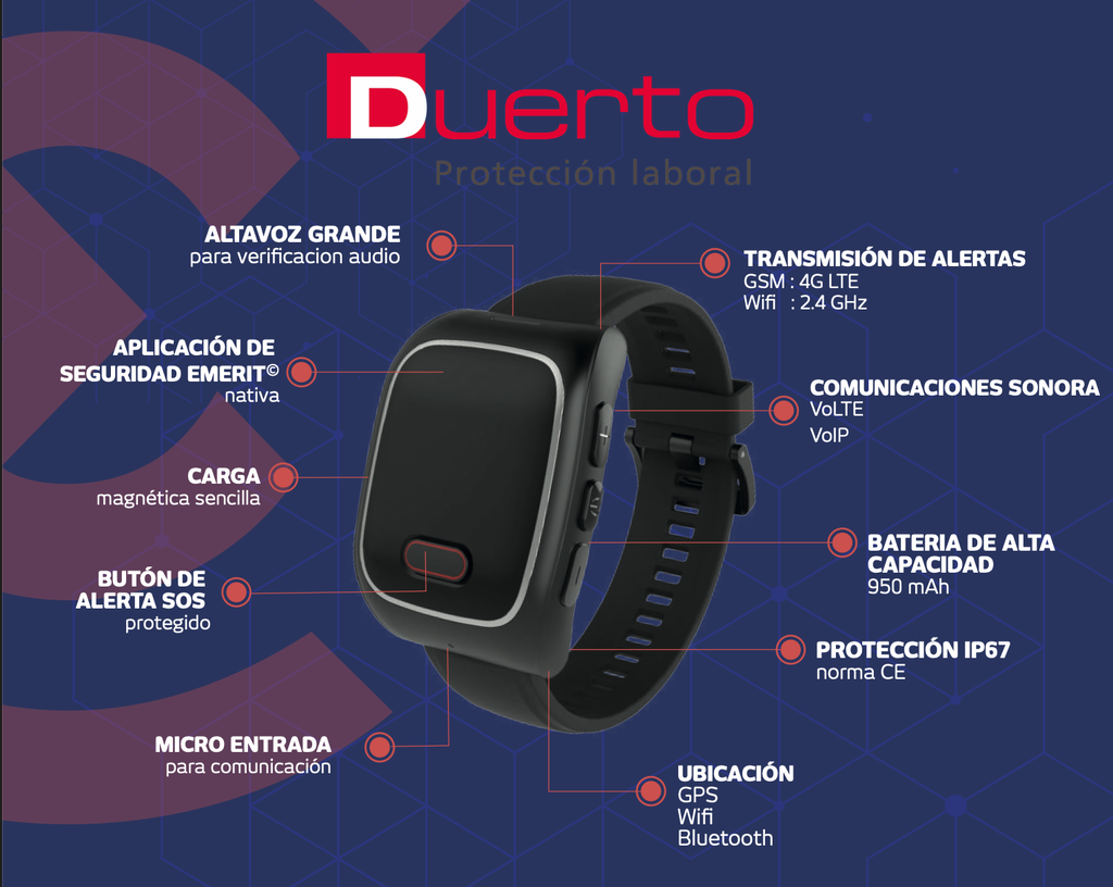 RELOJ 4G FUNCION HOMBRE MUERTO