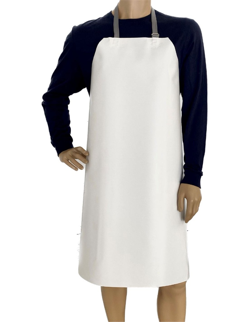DELANTAL NALON BLANCO 100X75