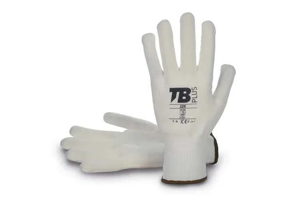 GUANTES POLIAMIDA BLANCOS IMP.