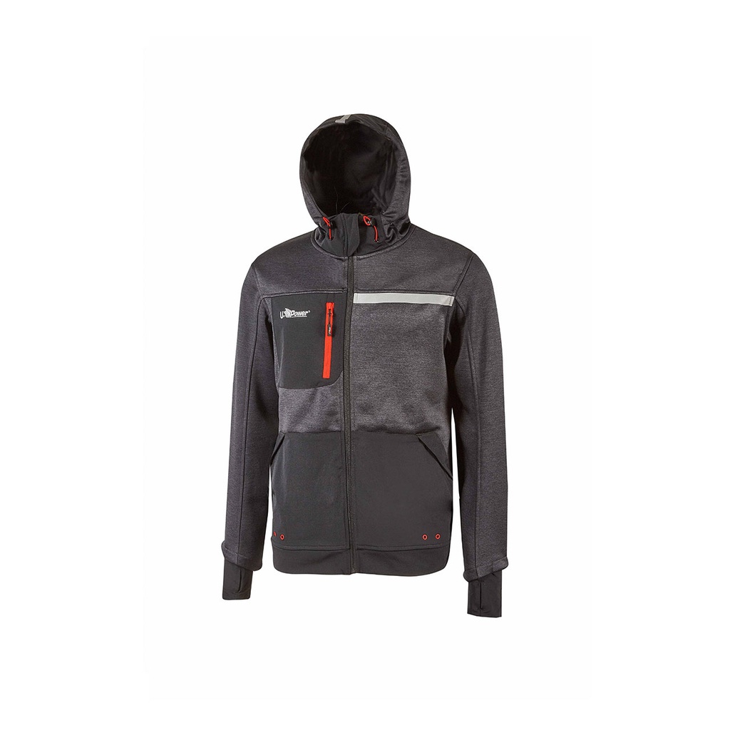 SUDADERA GALAXY U-POWER CON CAPUCHA