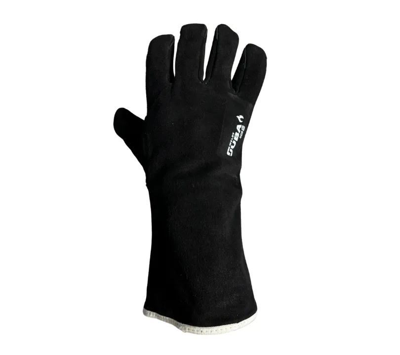 GUANTES JUBA SOLDADOR Y BARBACOA, NEGRO
