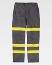 PANTALON IGNIFUGO Y ANTIESTATICO CON CINTAS REFLECTANTE 