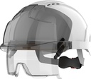 CASCO CON GAFAS EVO VISTALENS BLANCO/GRIS AHUMADO - VENTILADO 