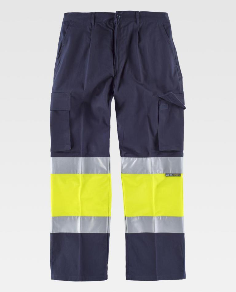 PANTALON COMBINADO AV WORKTEAM 100% ALG. TEJIDO PRINCIPAL
