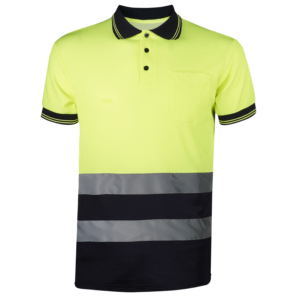 POLO PIQUÉ MANGA CORTA COMBINADO AV WORKO