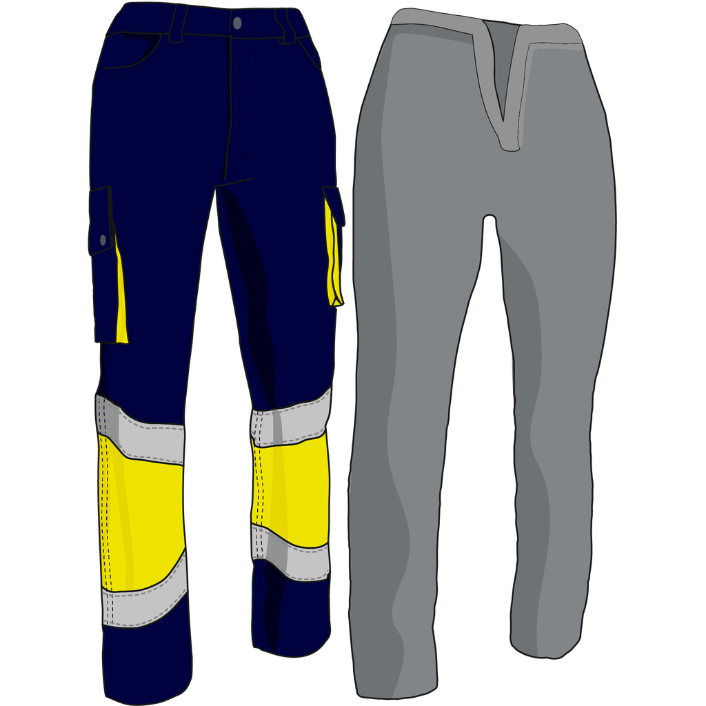 PANTALON AV STRETCH WOMAN PLUS PRIMA FORRADO  