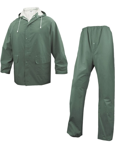 [1082] TRAJE AGUA PVC CIERRE CREMALLERA