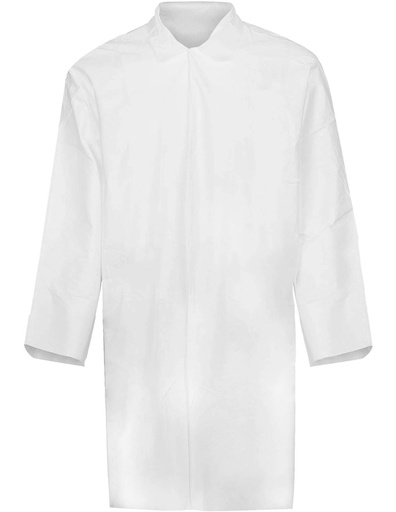 [BATA CKI CREM] BATA BLANCA PROTEC. QUIMICA CREMALLERA
