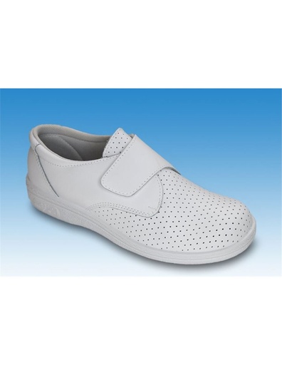 [HALCON] ZAPATO HALCON *PICADO* BCO VELC