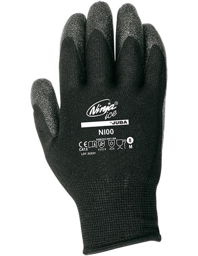 [JU-NI00] GUANTES JUBA NINJA ICE NYLON+PVC