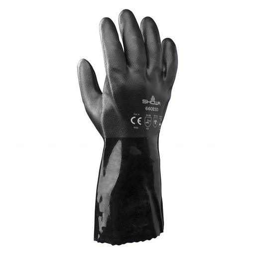 [SHOWA 660ESDR] GUANTES. PVC ANTIESTATICOS 30 CM