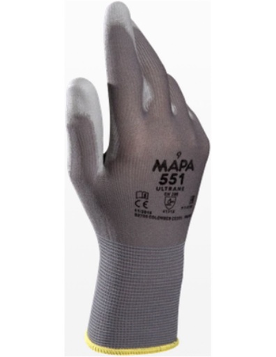 [ULTRANE 551] GUANTES MAPA POLIAMIDA+POLIURETANO
