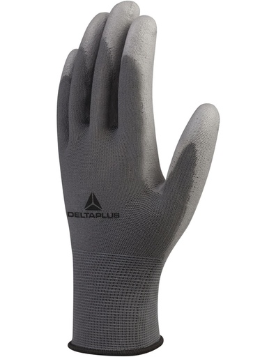 [VE 702 GR] GUANTES POLIAMIDA+POLIURETANO GRIS