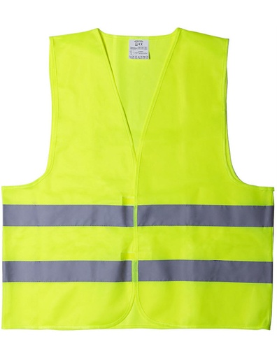 [CHAL-AV-VE] CHALECO AV AMARILLO VELCRO ECONÓMICO