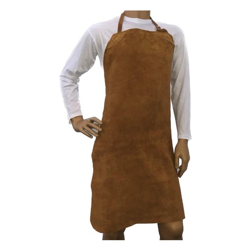 [121 90] DELANTAL SERRAJE CON PETO 90X60