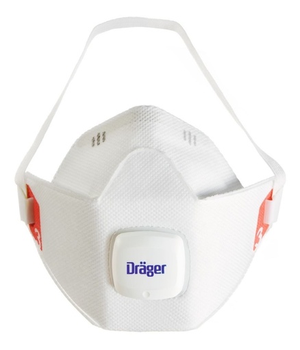[1930-V] MASCARILLA DRAGER FFP3 NR D, CON VÁLVULA 