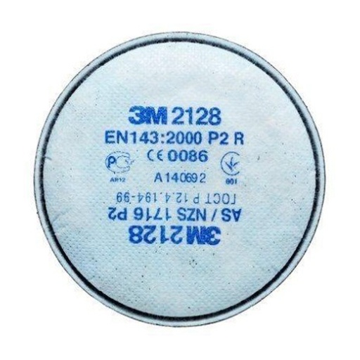 [3M-2128] FILTRO PARTICULAS Y OZ, P2 BAYONETA (UN)