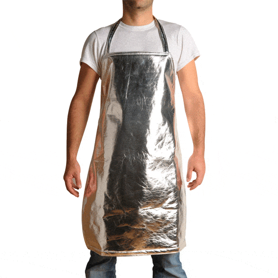 [AL DELA] DELANTAL ALUMINIZADO 85 CM