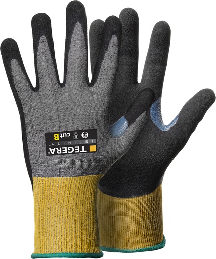 [TE 8805] GUANTES. TEGERA NITRILO+PU CORTE B 