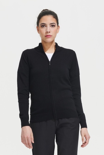 [00550] CHAQUETA GORDON PUNTO MUJER CREMALLERA SOLS 